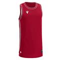 Plutonium Basket Shirt RED 3XL Teknisk basketdrakt i Eco tekstil