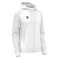 Atlas Hooded Jacket Full Zip W WHT XL Teknisk full zip hettejakke til dame