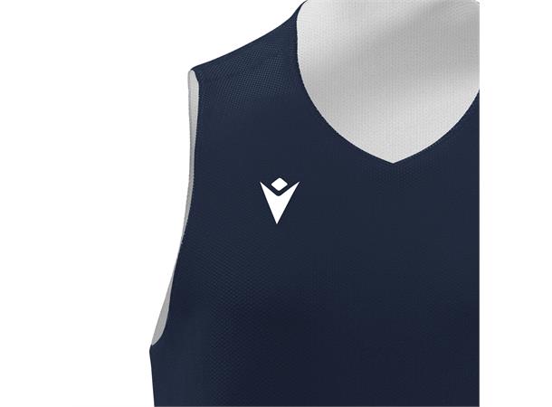 Idaho Reversible Shirt NAV/WHT S Vendbar teknisk basketdrakt - Unisex 