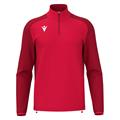 Isen Training 1/4 Zip Top RED XXL Teknisk treningsgenser - Unisex