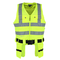Ridgeback Vest Hi-Vis High Visibitity med refleksbånd