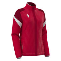 Athena Full Zip Top W RED/WHT XXS Teknisk full zip jakke til dame