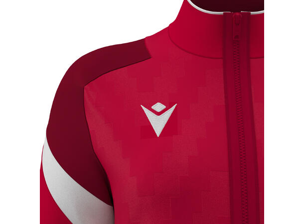 Athena Full Zip Top W RED/WHT XXS Teknisk full zip jakke til dame 
